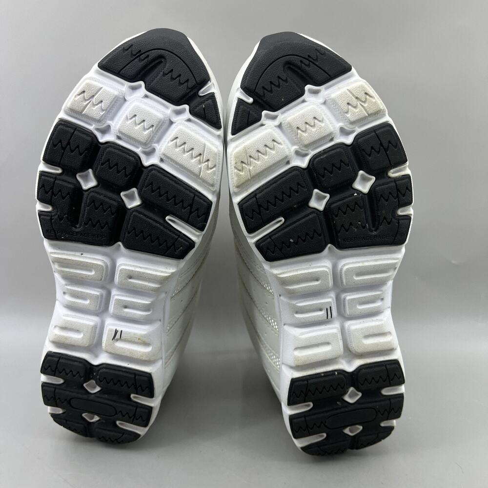 Calto 3.2 Inch Elevator Height Sneakers Men Size 10 White Mesh Comfort Low Shoes - Picture 7 of 9
